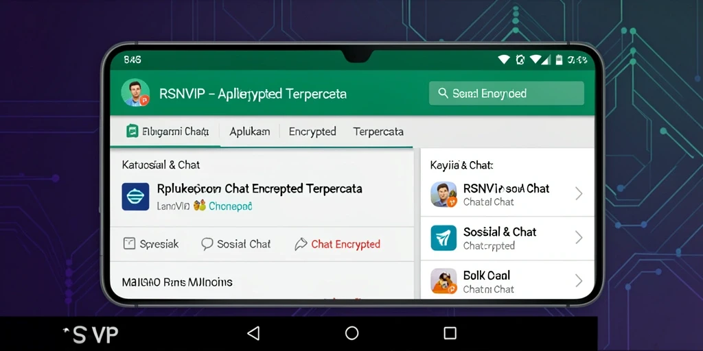 Antarmuka sederhana dan aman dari RSNVIP untuk komunikasi privat.