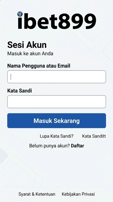 Panduan Masuk Akun ibet899 untuk Android